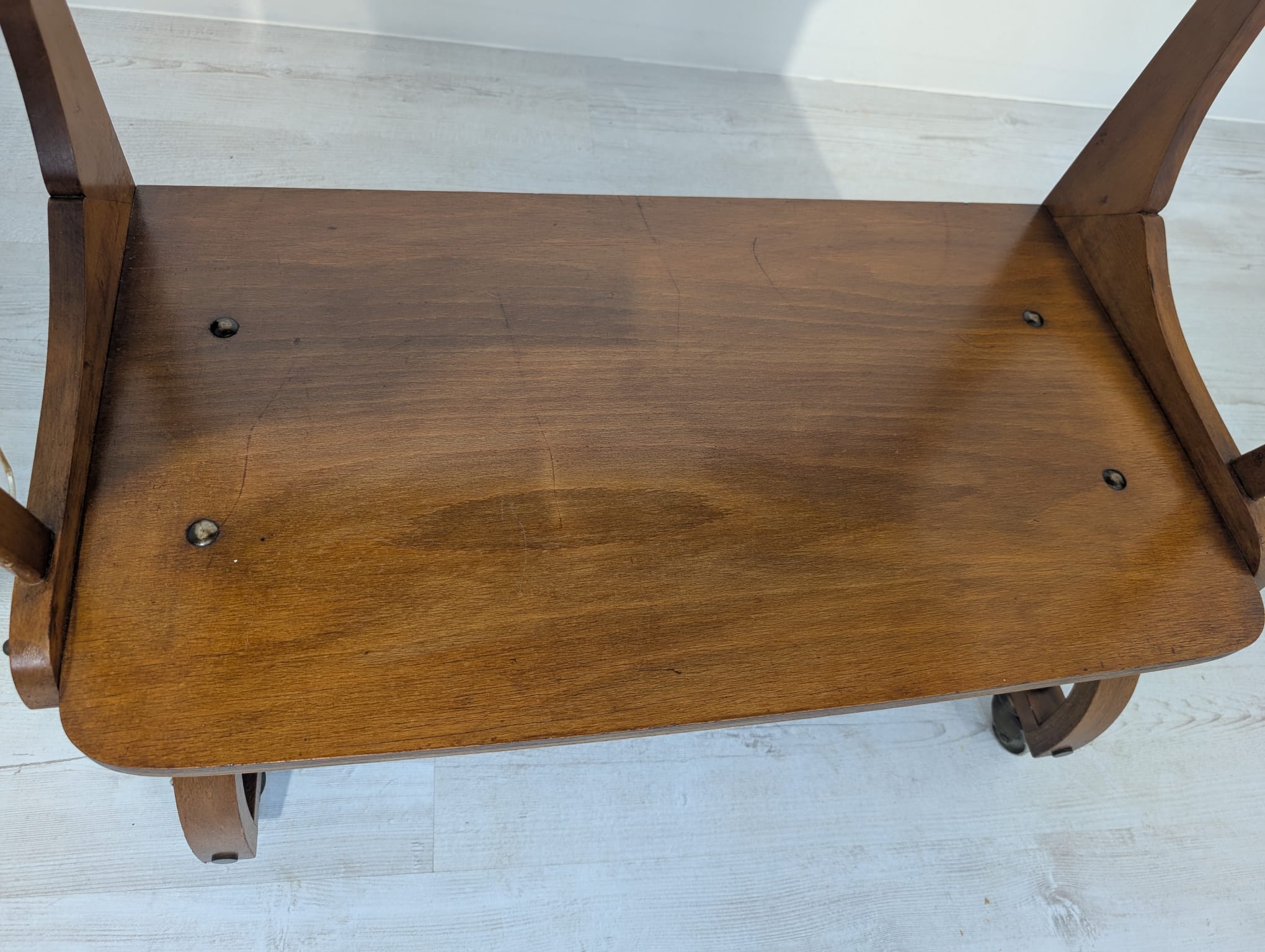 Stolik, barek francuski herbaciany Art Deco z lat 50/60-tych - Image 15