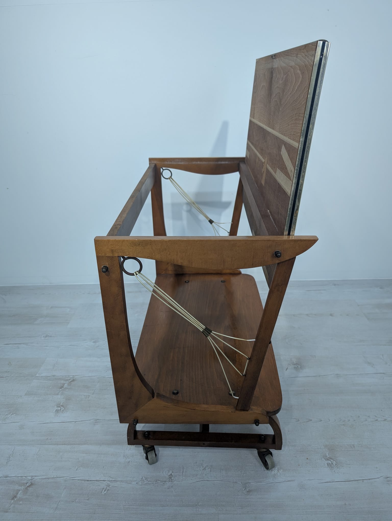 Stolik, barek francuski herbaciany Art Deco z lat 50/60-tych - Image 10