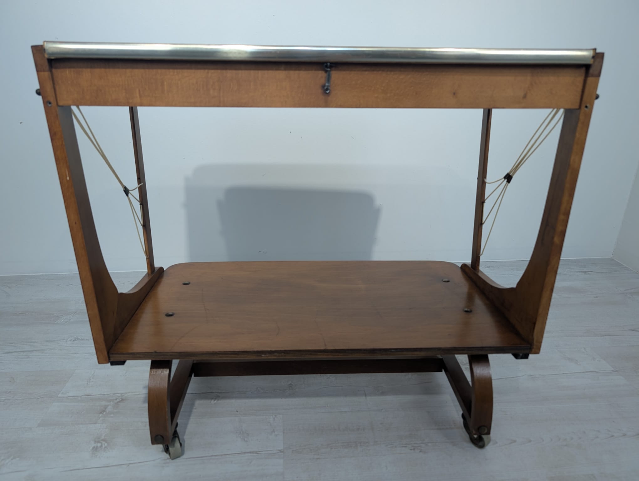 Stolik, barek francuski herbaciany Art Deco z lat 50/60-tych - Image 6