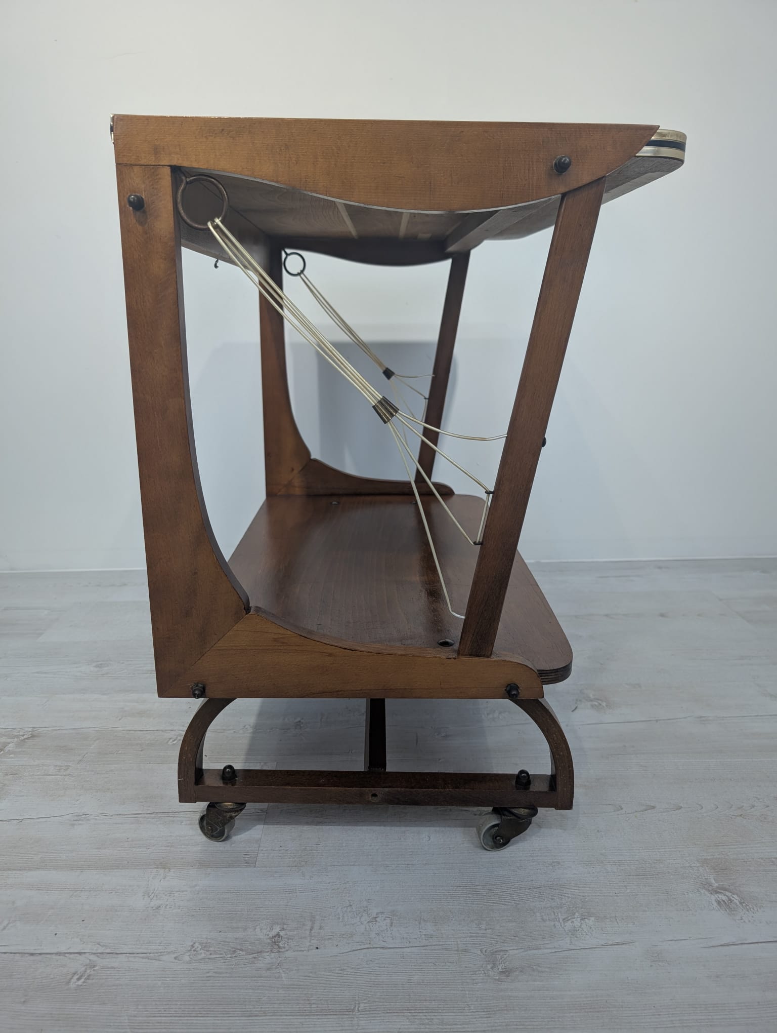 Stolik, barek francuski herbaciany Art Deco z lat 50/60-tych - Image 5