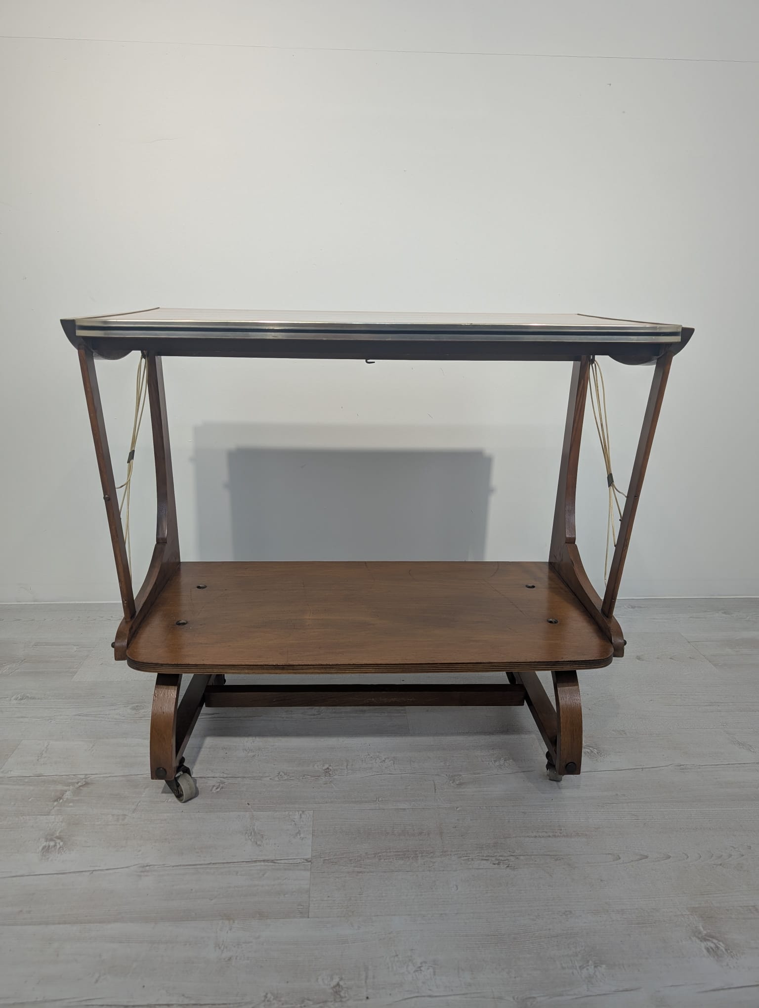 Stolik, barek francuski herbaciany Art Deco z lat 50/60-tych - Image 7