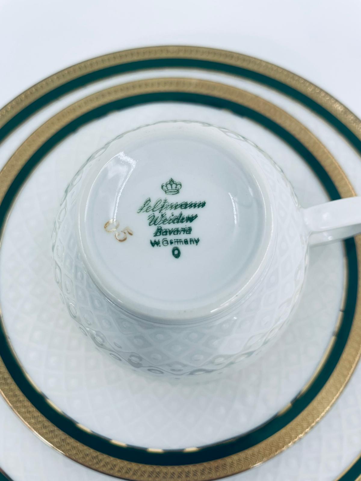 Zestaw śniadaniowy Filiżanka kolekcjonerska Seltmann Weiden Anabell - Image 4