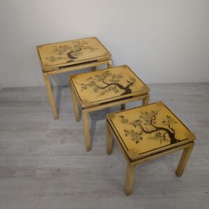 Set of Trojak Oriental antique tables