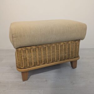 Stubert rattan pouffe, footstool