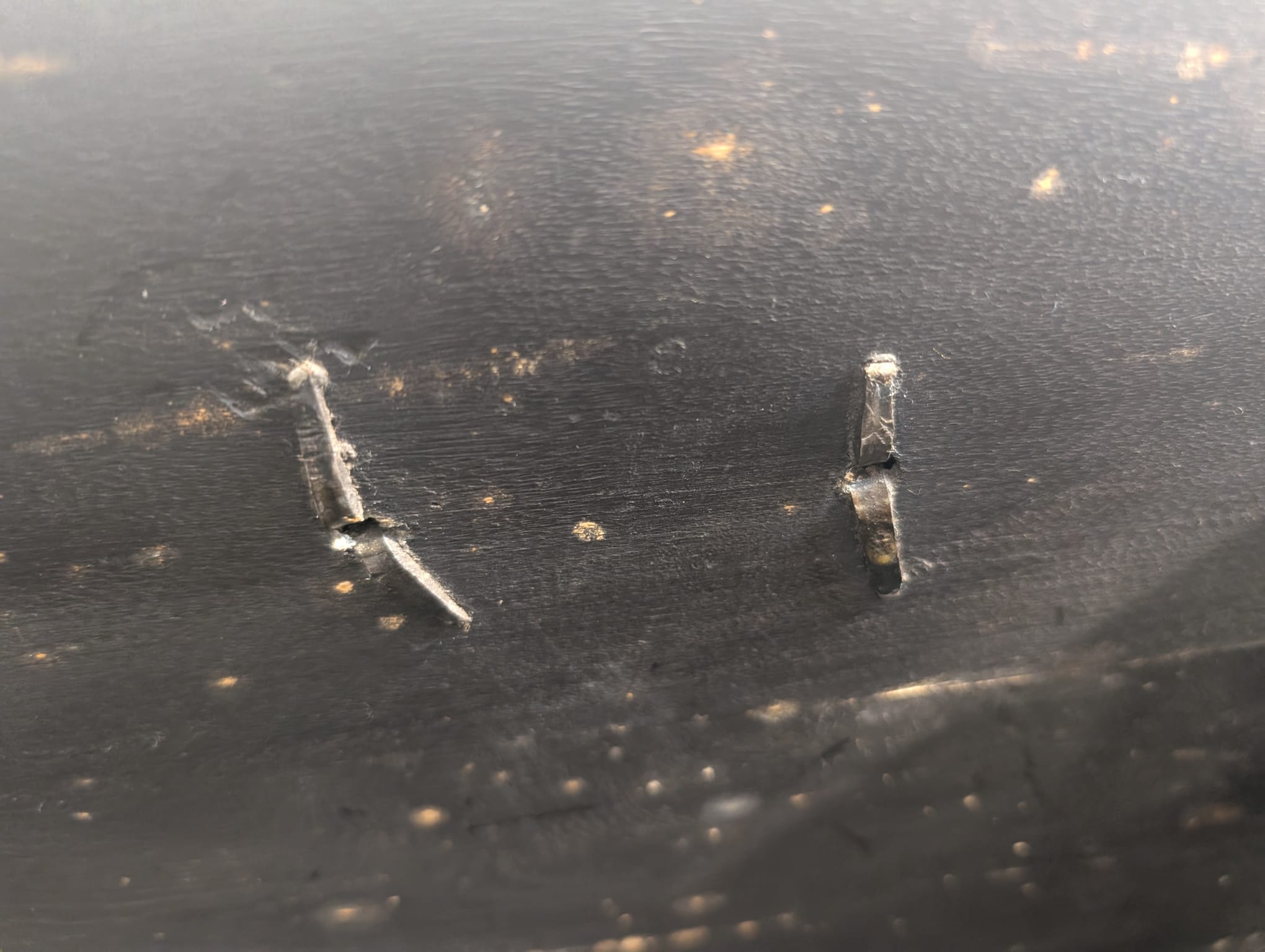 Zabytkowa skrzynia, kufer z drewna ręcznie malowany - obrazek 7