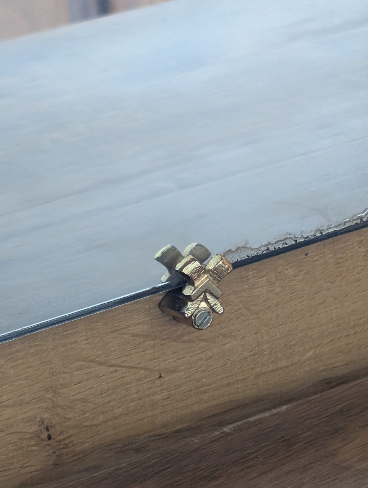 Biblioteka witryna regał lata 50/60 dąb rzeźbiona - obrazek 13