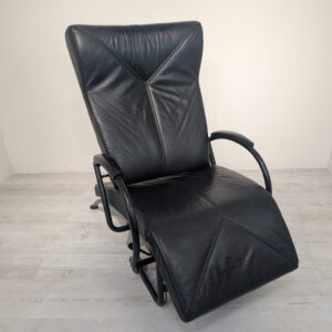 Spot 698 leather armchair by Stefan Heiliger from the 1980s