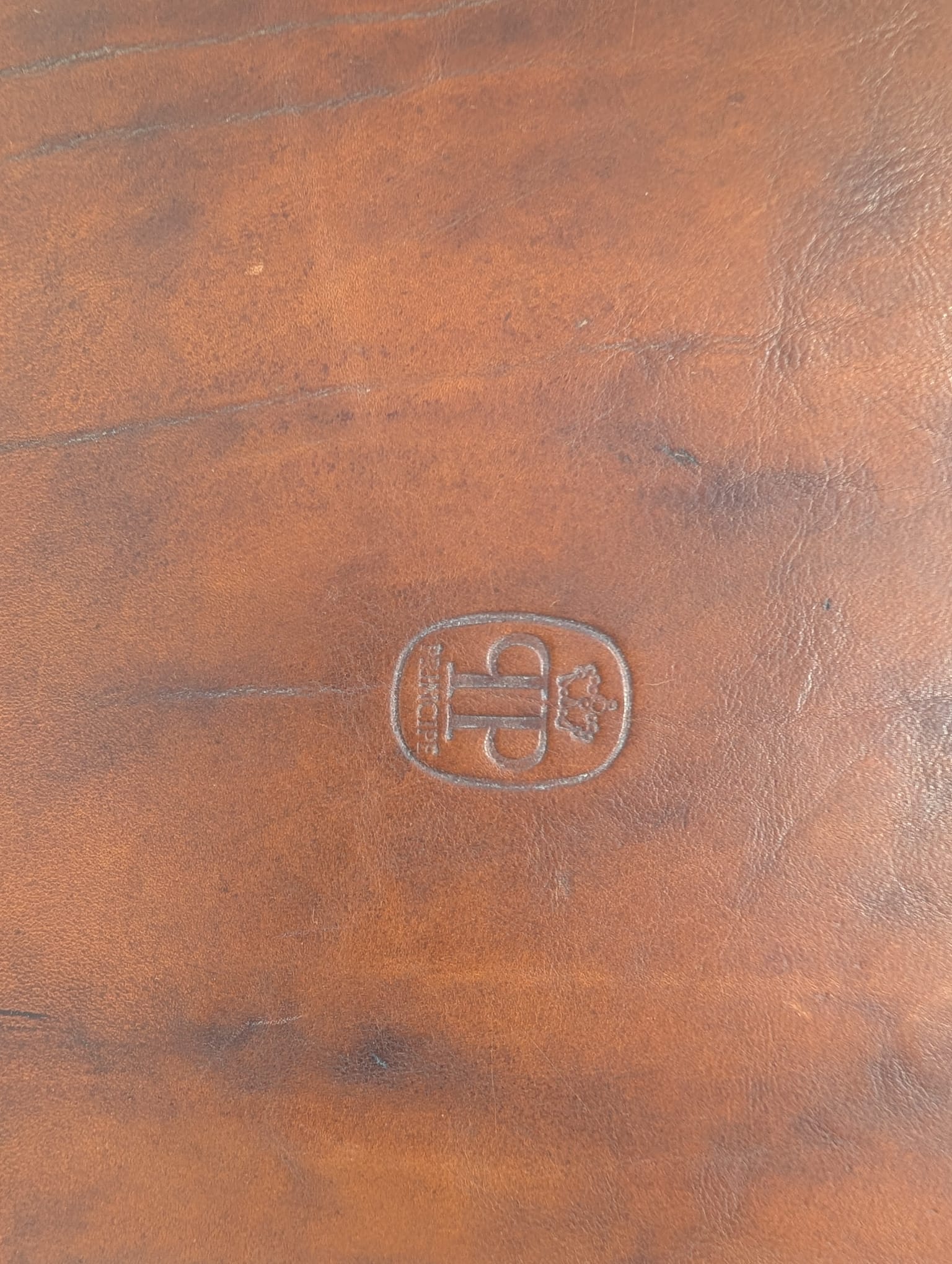 Walizka skórzana włoska PRINCIPE z lat 50-tych - obrazek 20