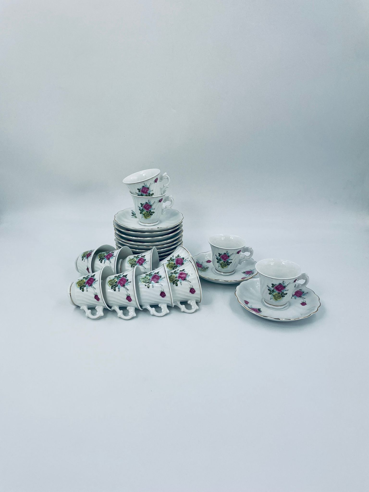 Zestaw śniadaniowy Filiżanka kolekcjonerska Stara chińska porcelana - Image 2