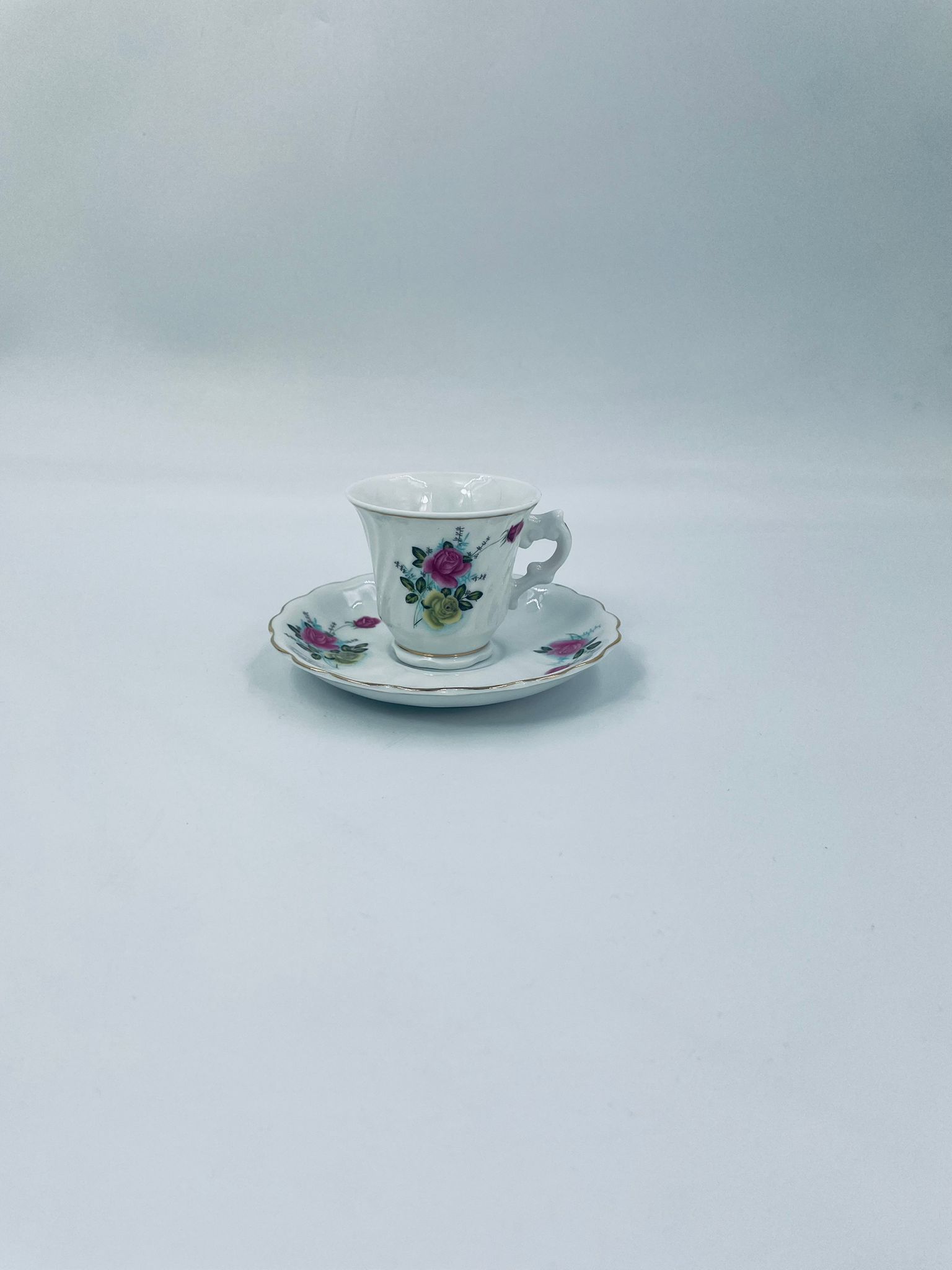 Zestaw śniadaniowy Filiżanka kolekcjonerska Stara chińska porcelana - Image 4