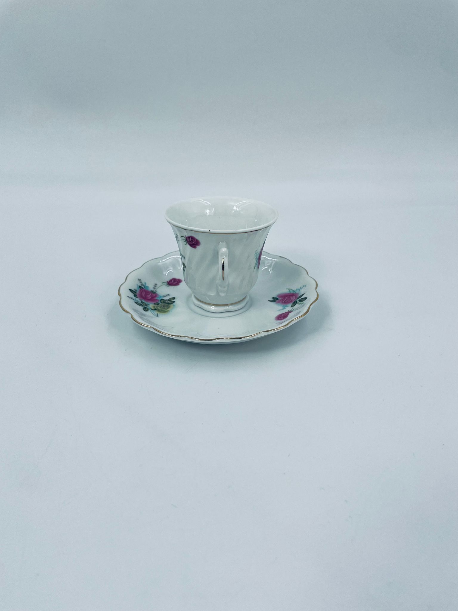 Zestaw śniadaniowy Filiżanka kolekcjonerska Stara chińska porcelana - Image 12