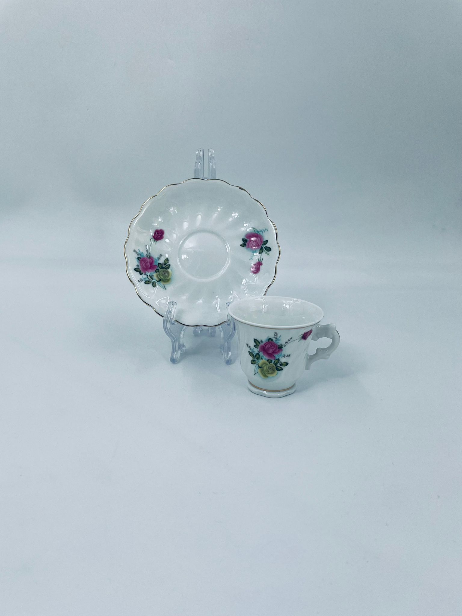 Zestaw śniadaniowy Filiżanka kolekcjonerska Stara chińska porcelana - Image 7