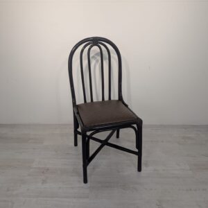 Krzesło rattanowe gięte