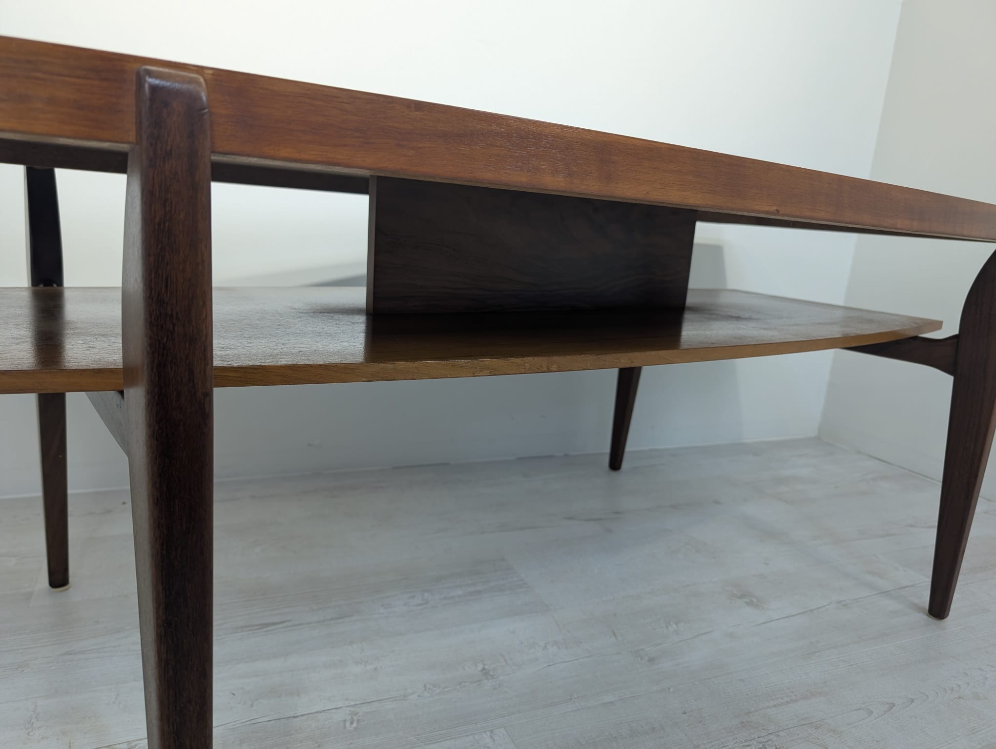 Stolik kawowy z drewna tekowego Hohnert z lat 60-tych - Image 8