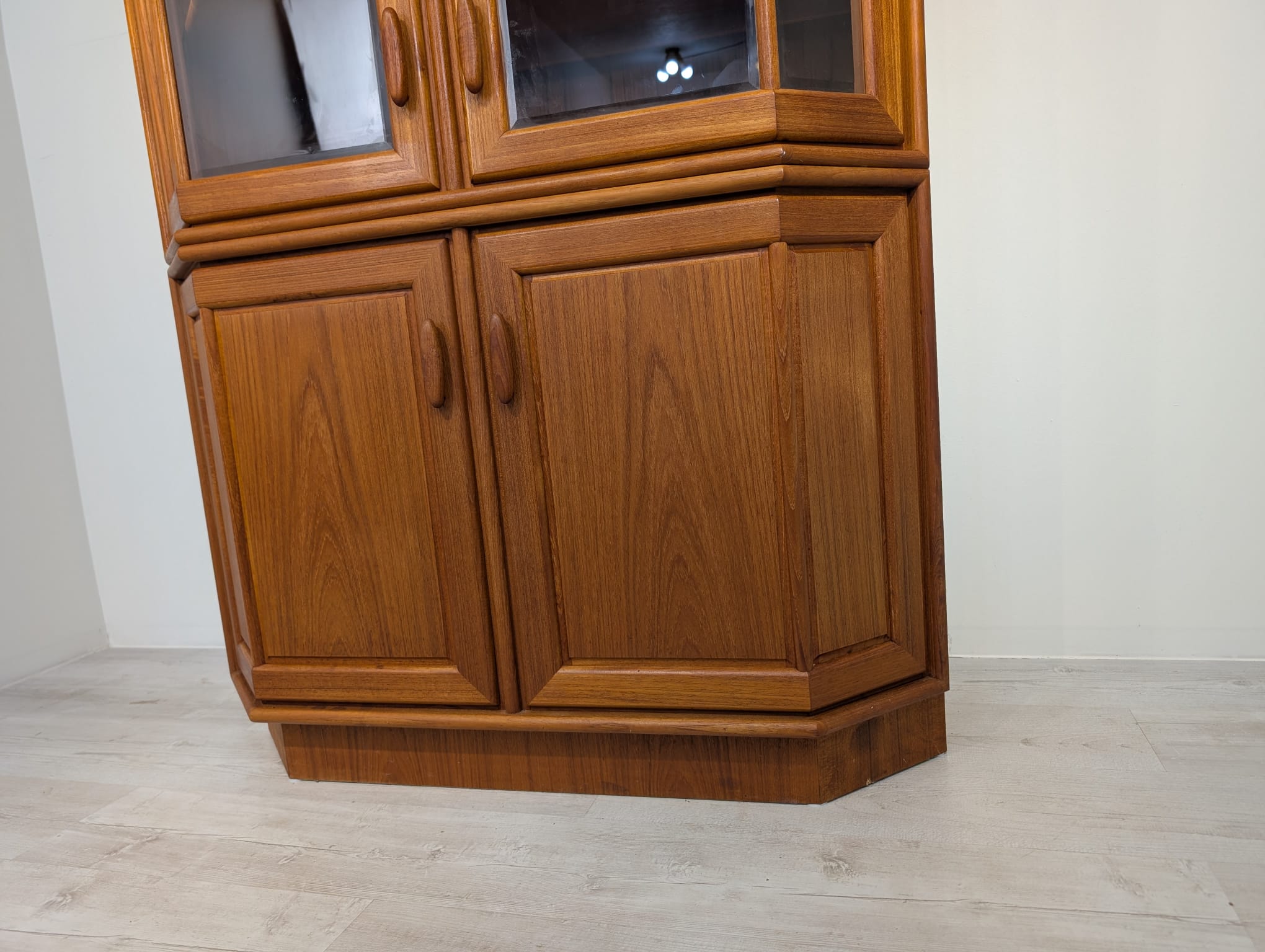 Witryna, duńska gablota podświetlana XL z teku z lat 80-tych - Image 5