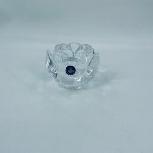 Royal Copenhagen crystal candle holder