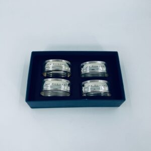 Vintage napkin ring set