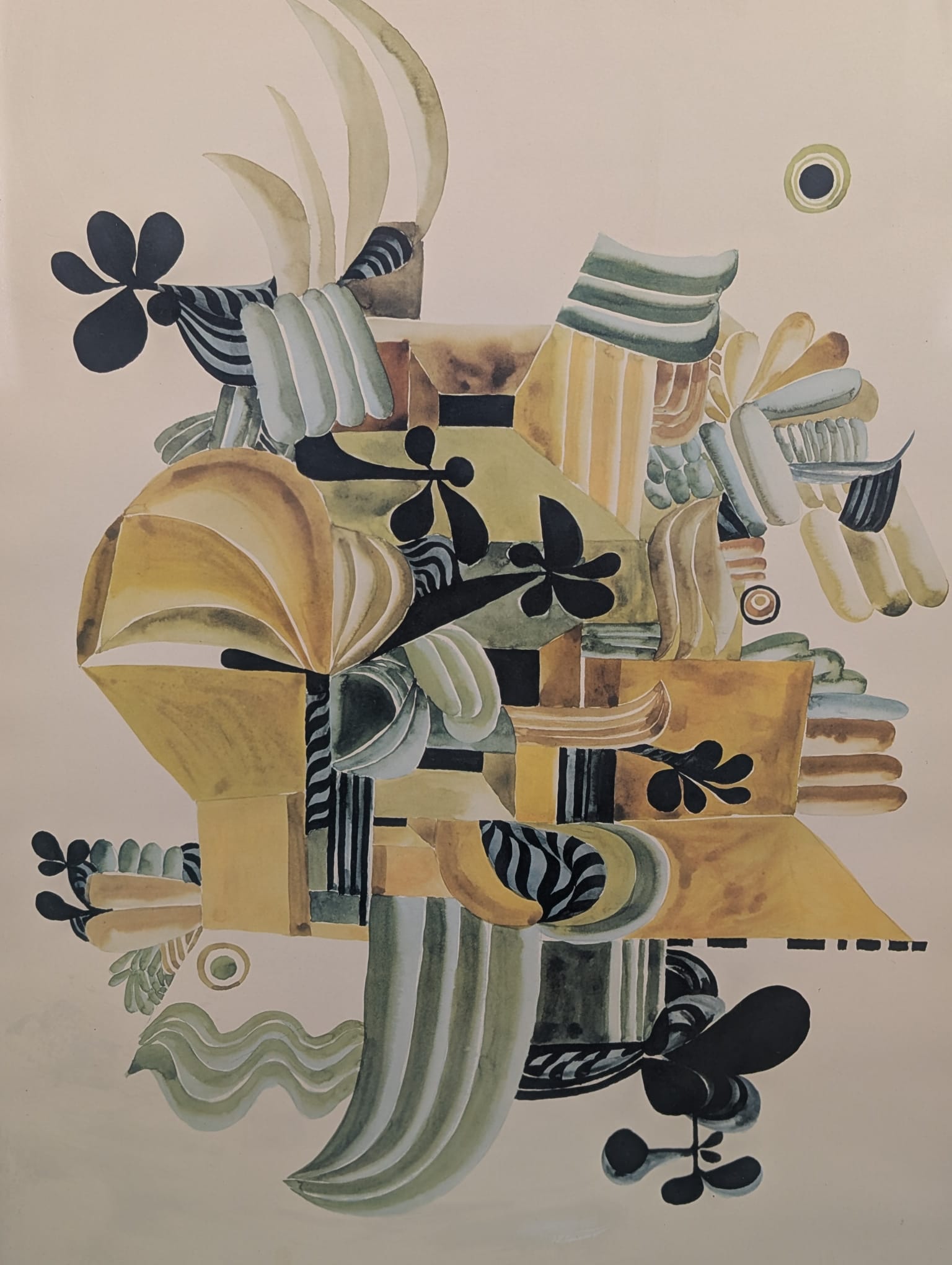 Litografia Alfreda Klosowskiego "Kwitnący w Żółtych Pokojach" - obrazek 4