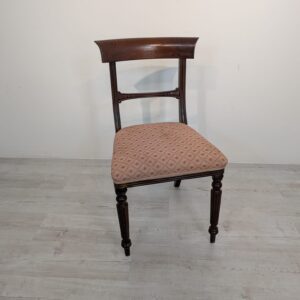 Regency style chair in mahogany Viterior