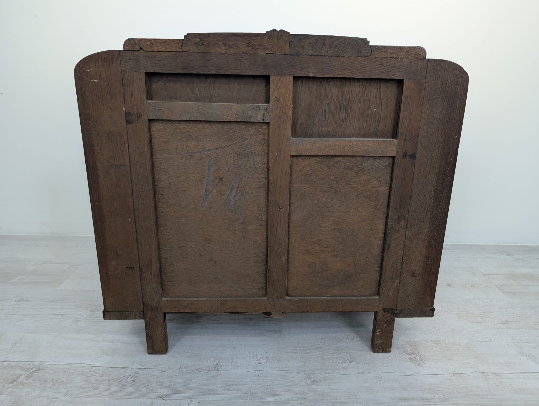 Szafka dębowa secesyjna z marmurem w stylu Art Deco - obrazek 15