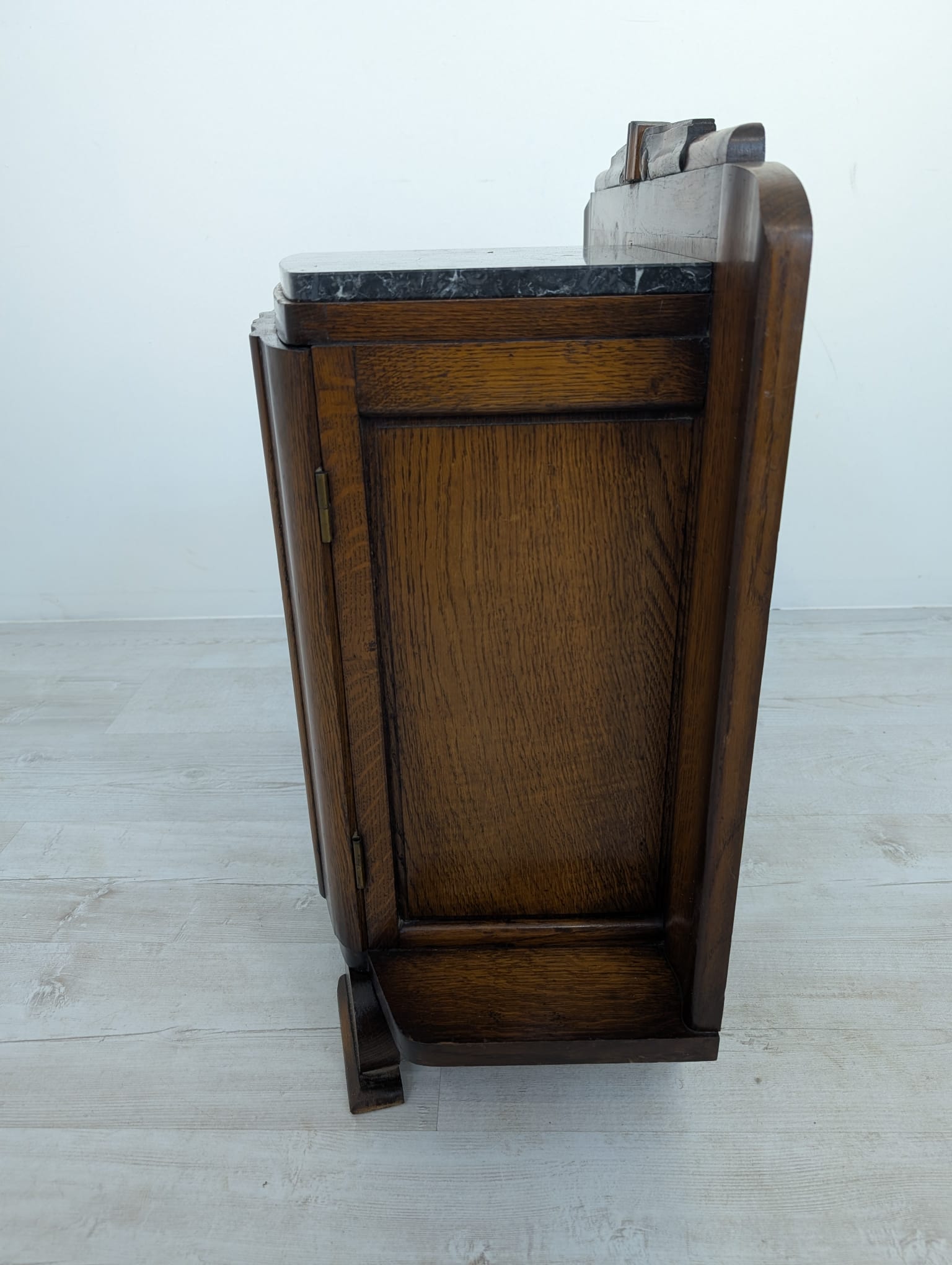 Szafka dębowa secesyjna z marmurem w stylu Art Deco - obrazek 14