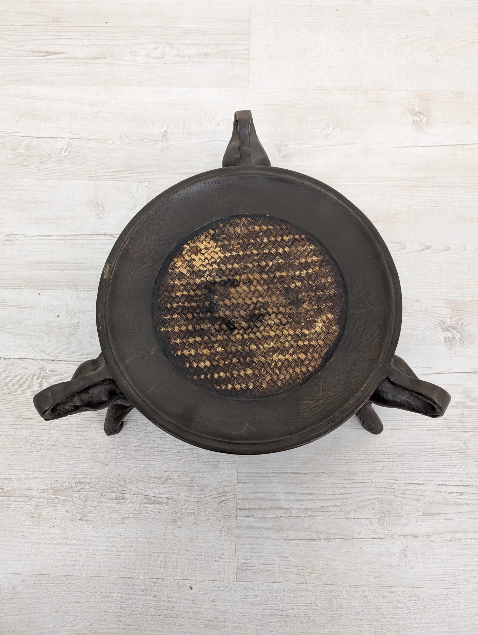 Postument/ Kwietnik, stojak słonie drewniane - obrazek 5