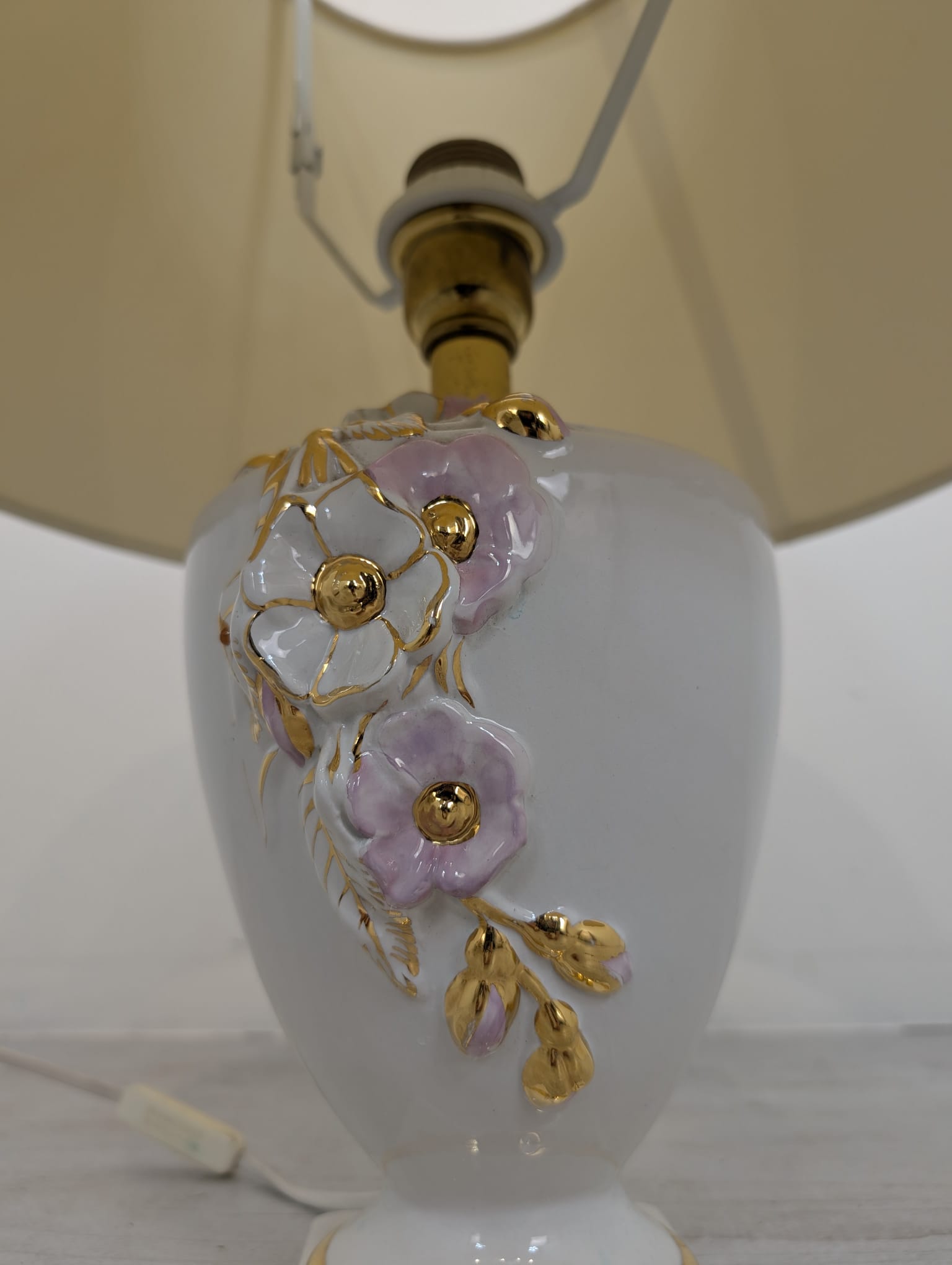 Lampa stołowa ceramiczna z lat 70/80-tych - Image 6