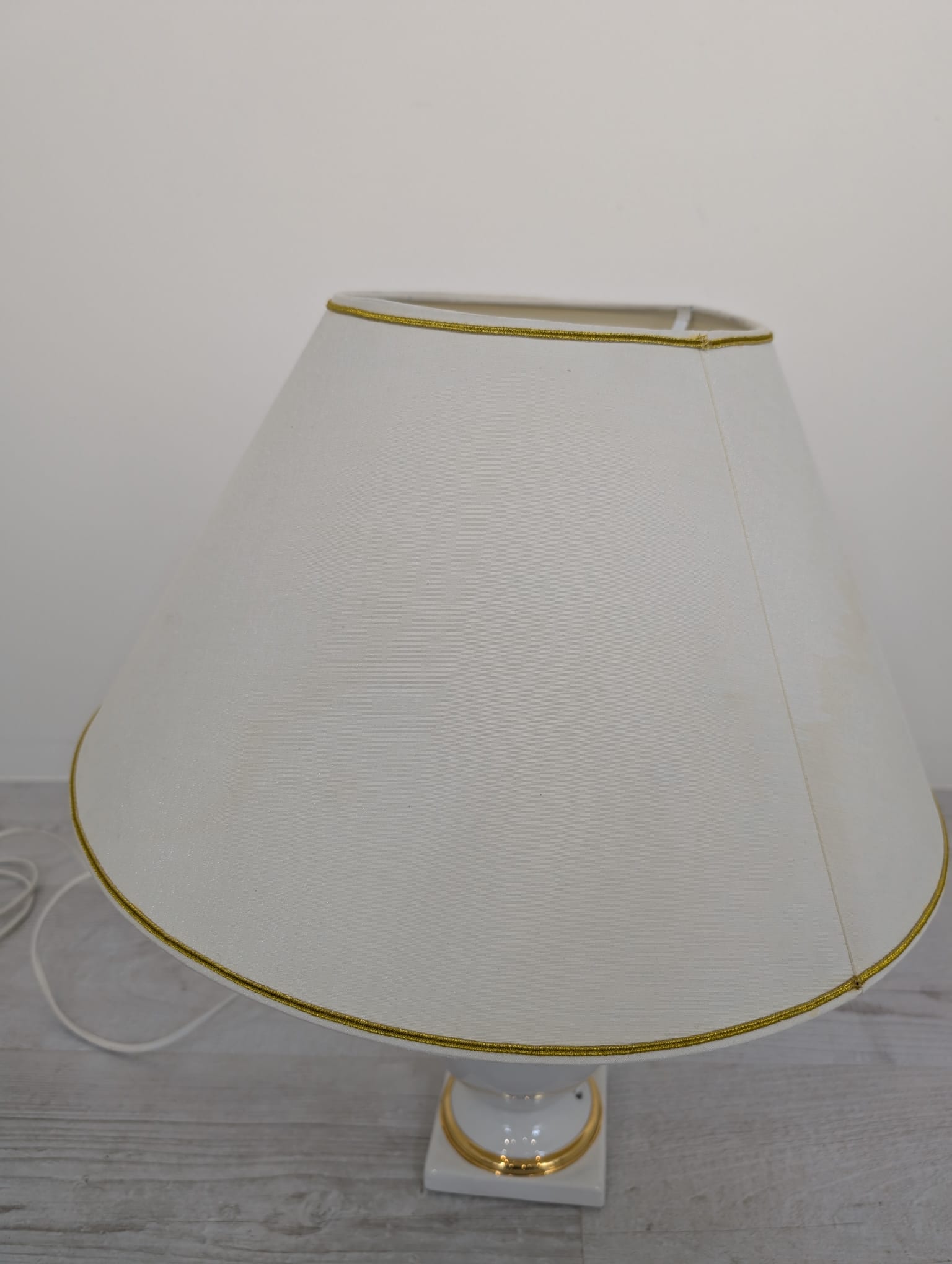 Lampa stołowa ceramiczna z lat 70/80-tych - Image 9