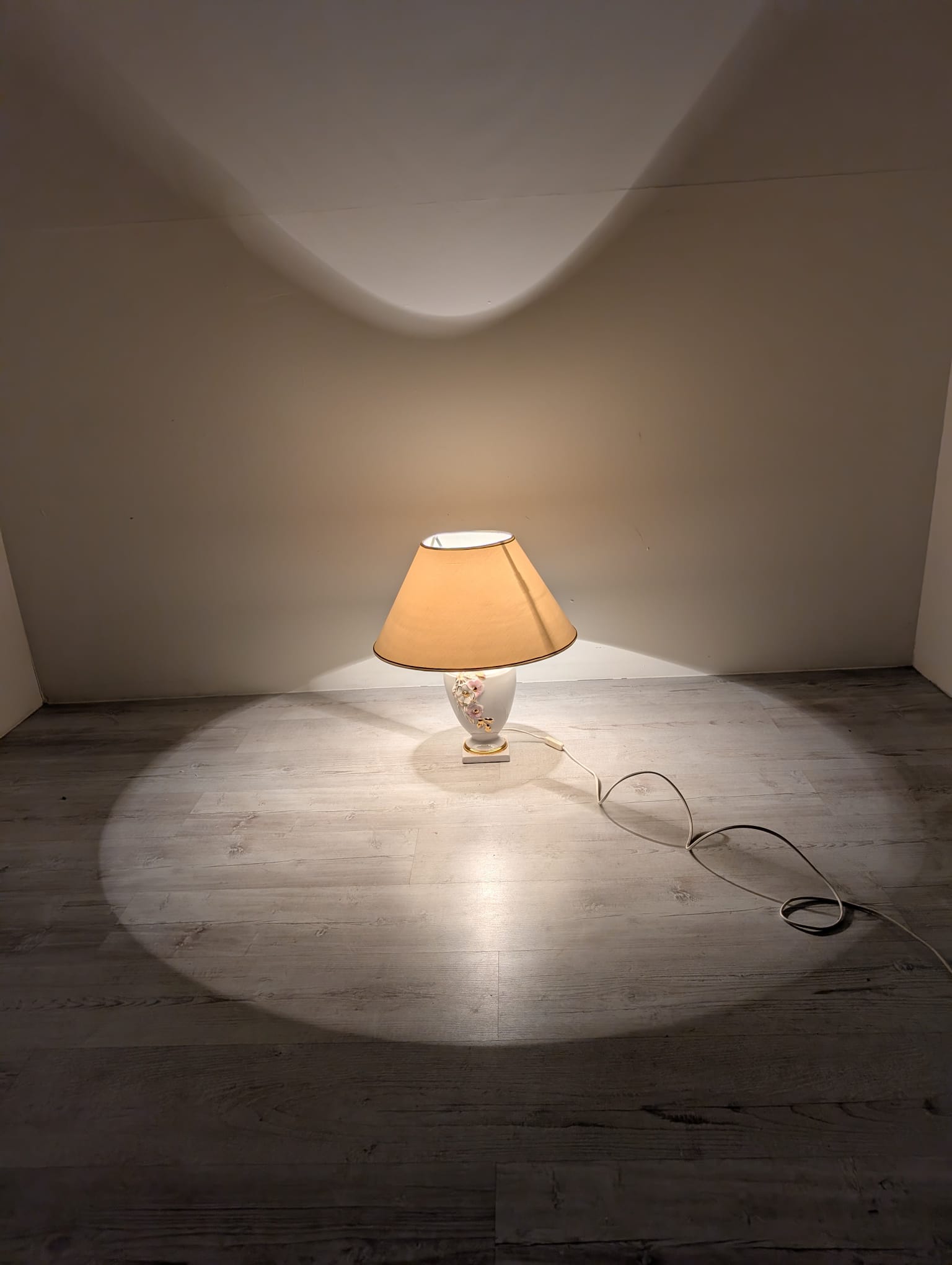 Lampa stołowa ceramiczna z lat 70/80-tych - Image 14