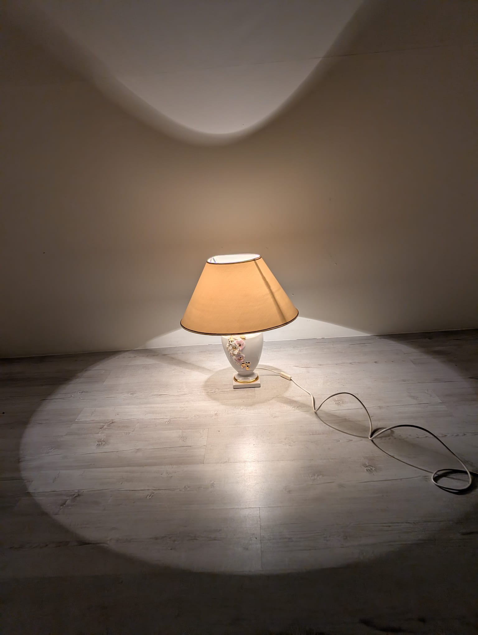 Lampa stołowa ceramiczna z lat 70/80-tych - Image 15