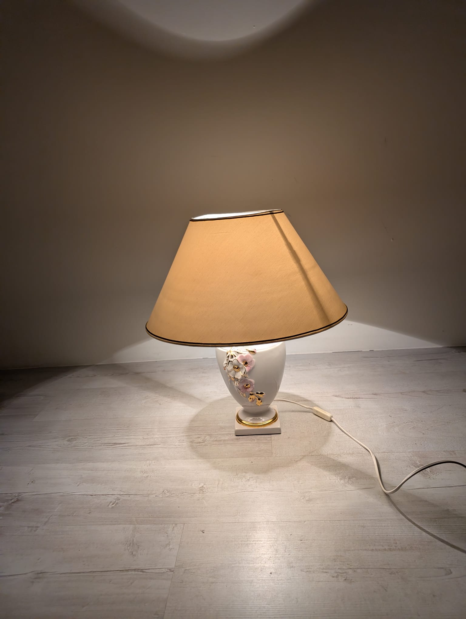 Lampa stołowa ceramiczna z lat 70/80-tych - Image 16