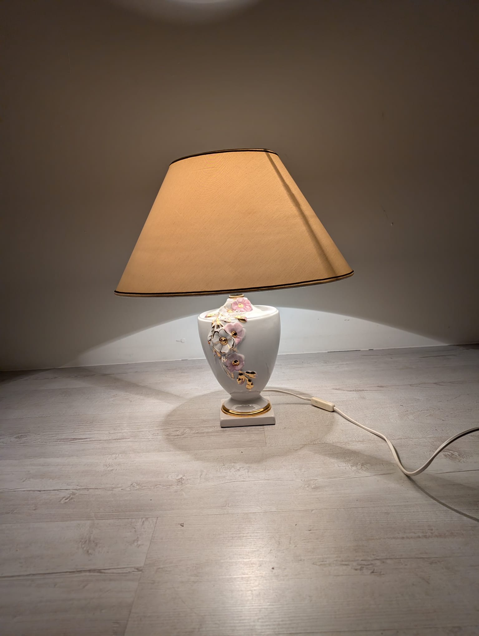 Lampa stołowa ceramiczna z lat 70/80-tych - Image 17