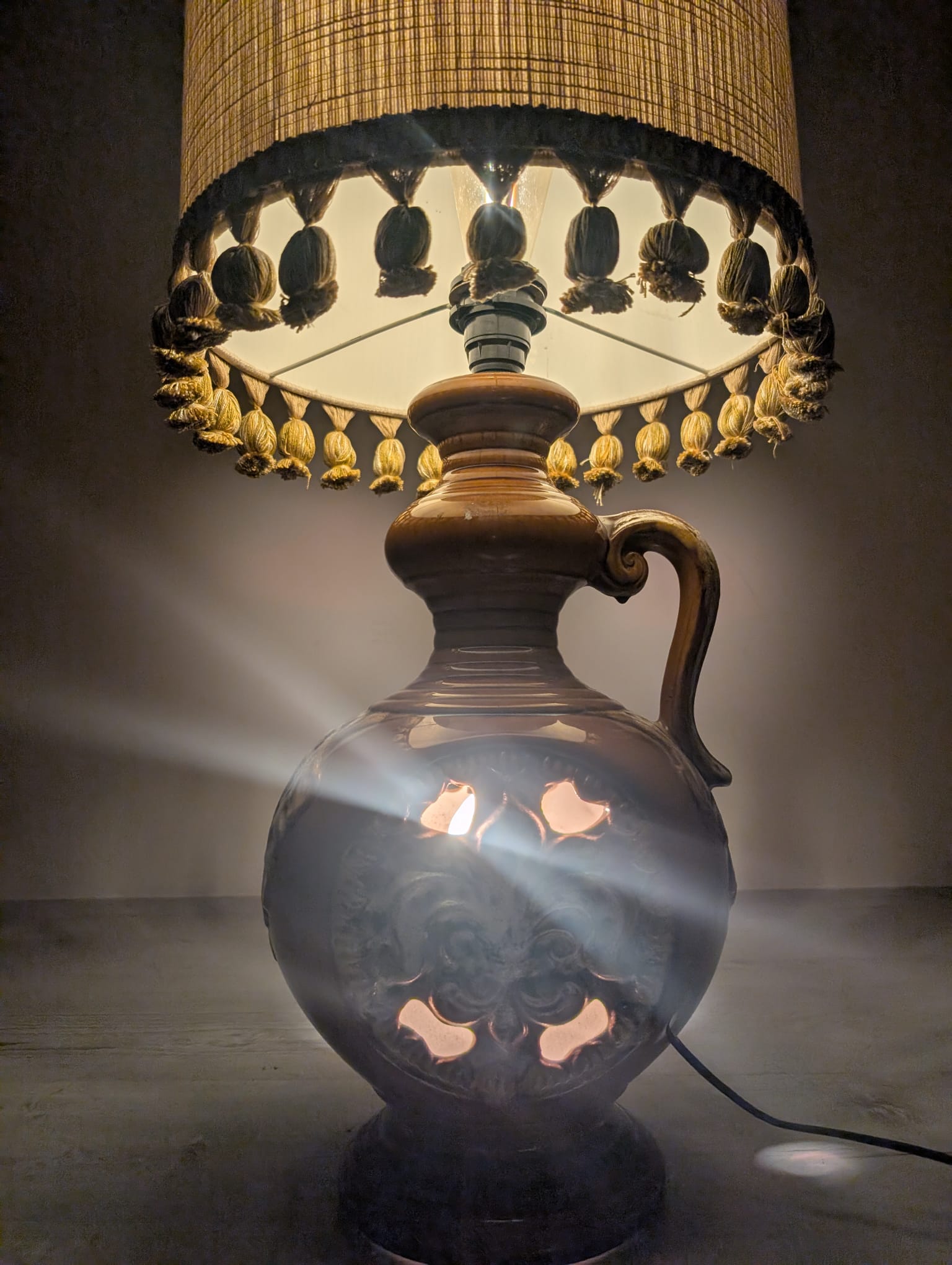 Lampa ceramiczna Fat Lava z lat 60/70-tych - obrazek 17