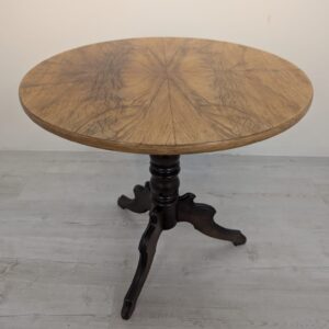 Solid walnut wood vintage coffee table
