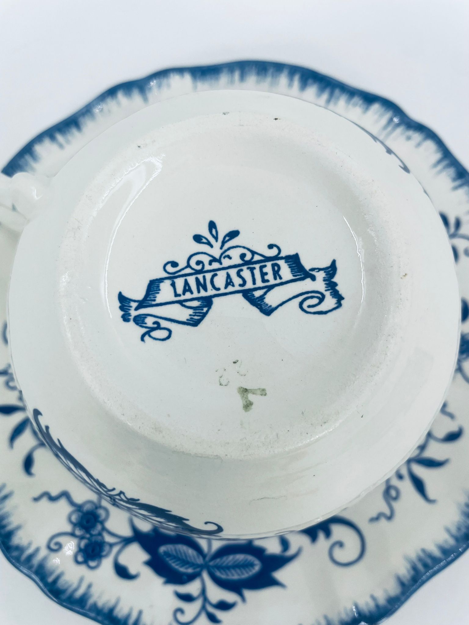 Zestaw śniadaniowy Filiżanka kolekcjonerska Sarreguemines Lancaster - Image 8