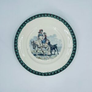 Sarreguemines Fedora decorative plate