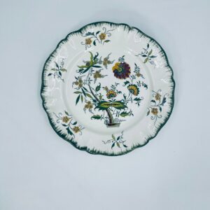 Sarreguemines Clarence French decorative plate