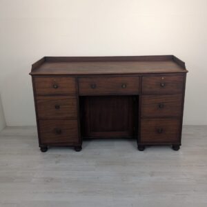 Solid teak desk from the 19th century