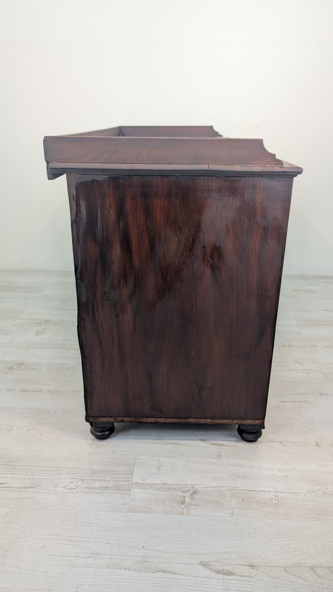 Biurko z litego drewna tekowego z XIX wieku - Image 12