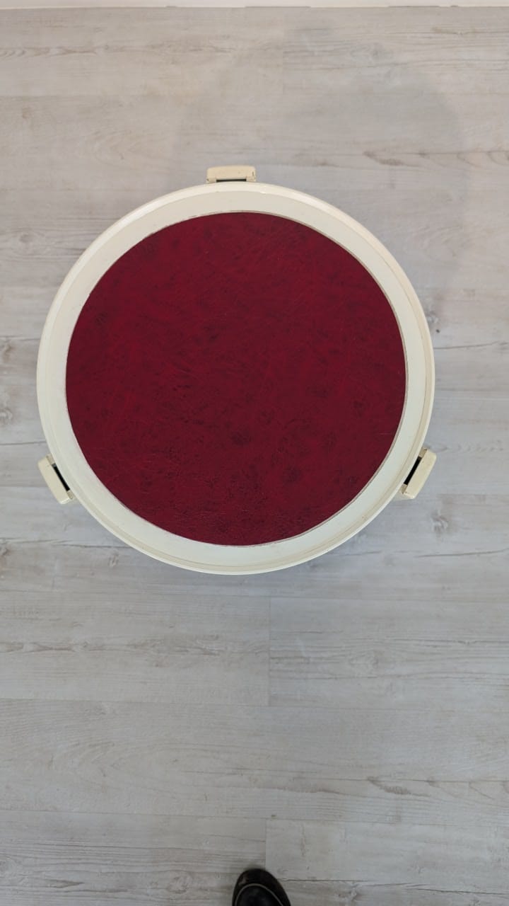 Mobilny stolik barowy mid-century proj. Luigi Massoni z lat 70-tych - Image 8