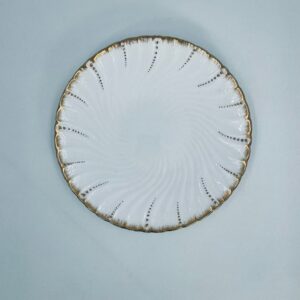 Talerz deserowy porcelanowy  Sarreguemines