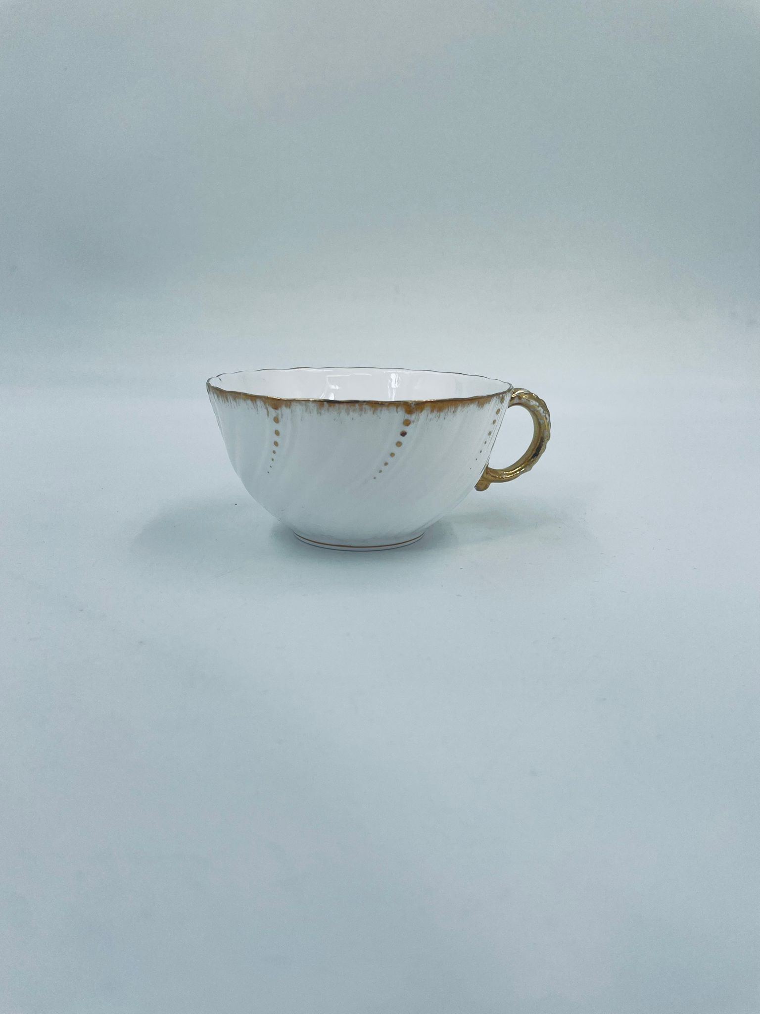 Sarreguemines porcelain collector's cup