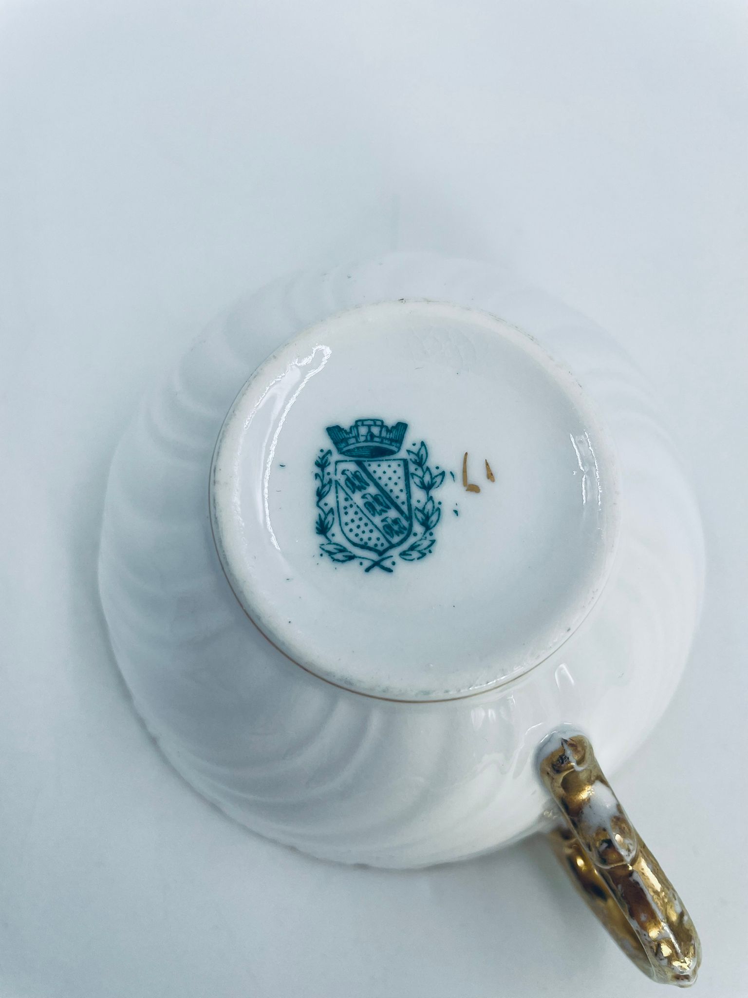 Filiżanka kolekcjonerska porcelanowa Sarreguemines - Image 6