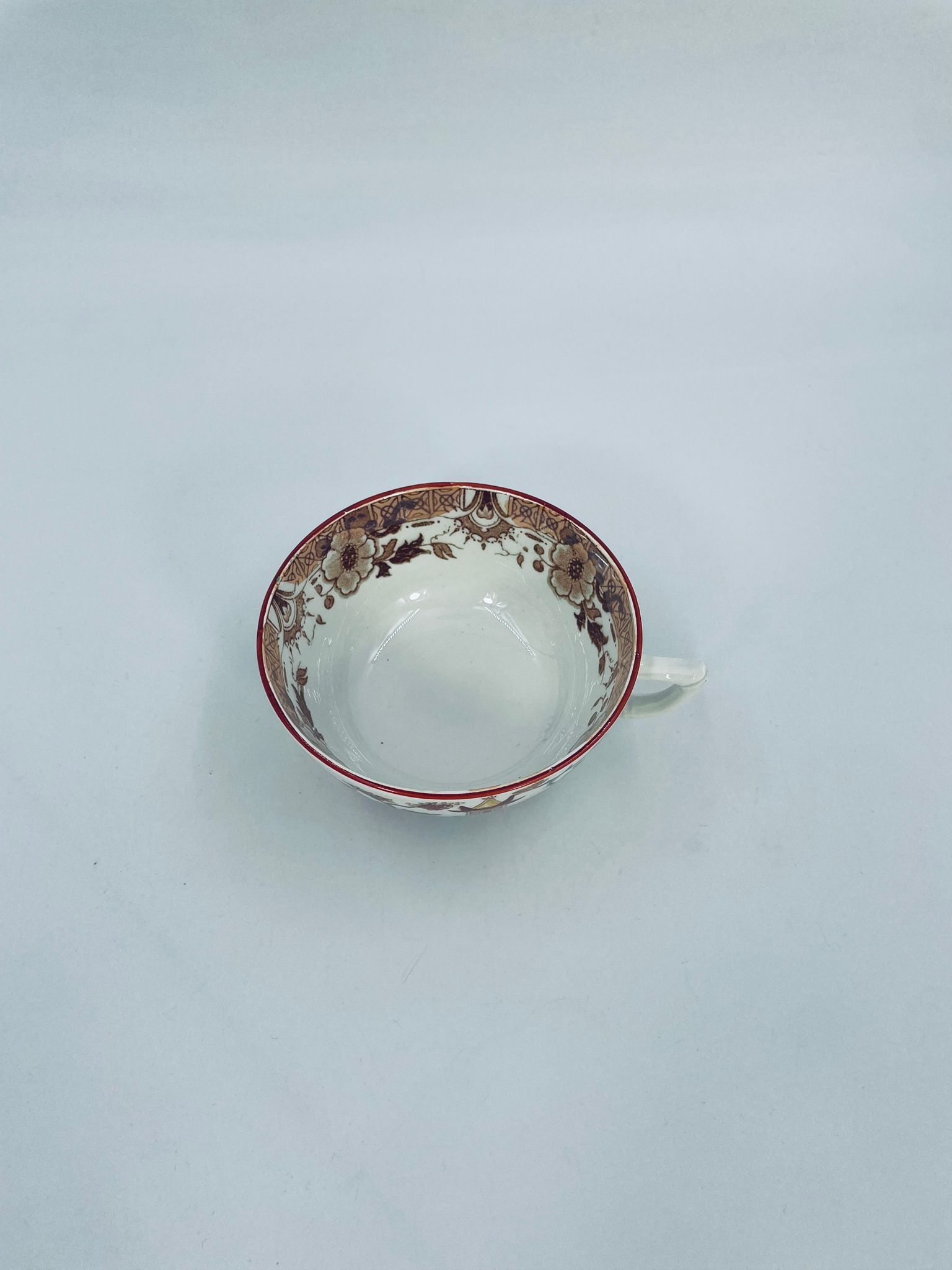 Filiżanka kolekcjonerska, antyczna Sarreguemines - obrazek 4