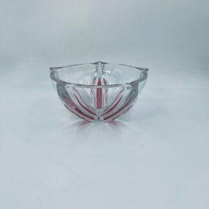 Vintage crystal bowl from the 1950s