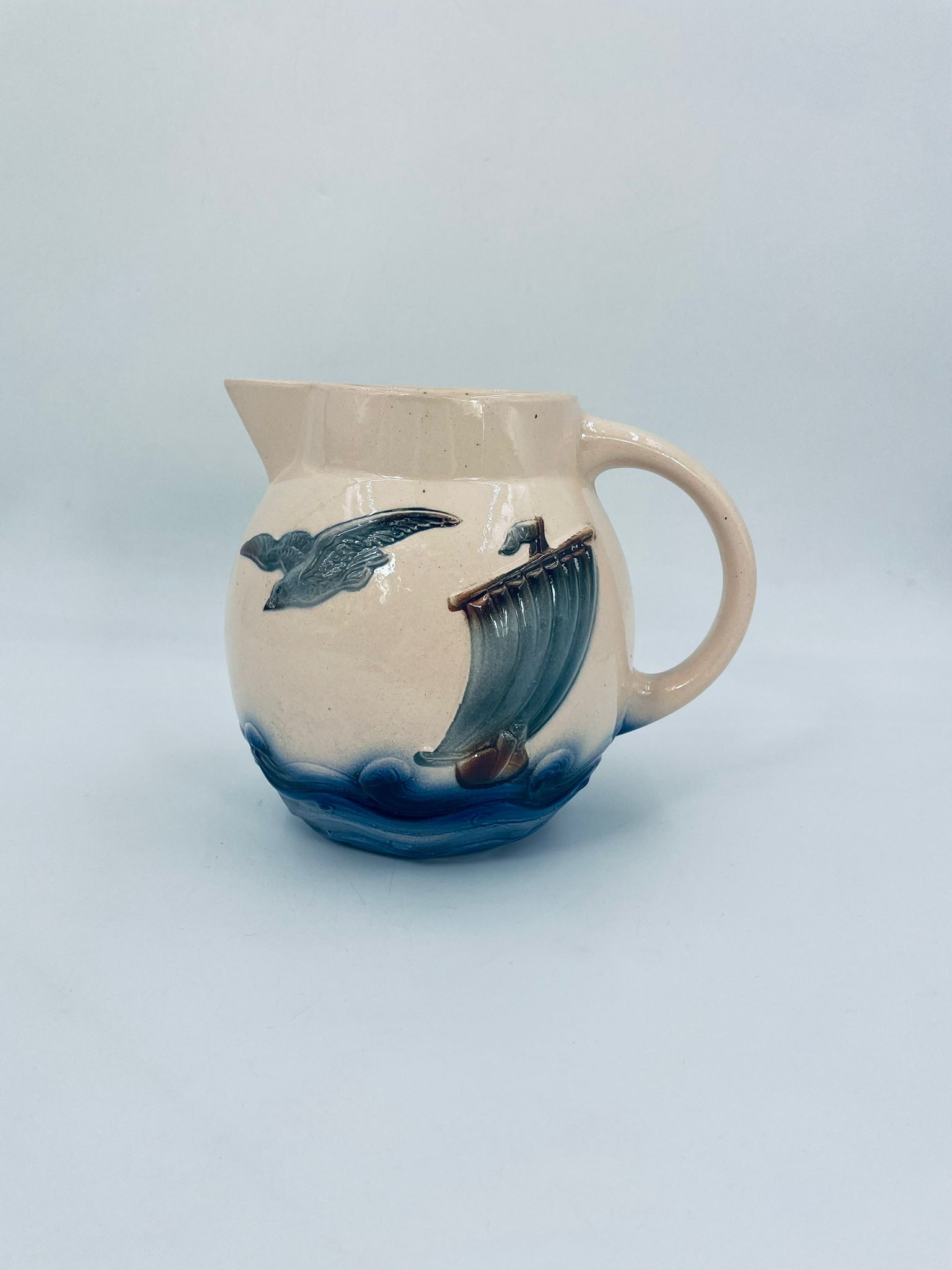 Dzbanek fajansowy Digoin Sarreguemines