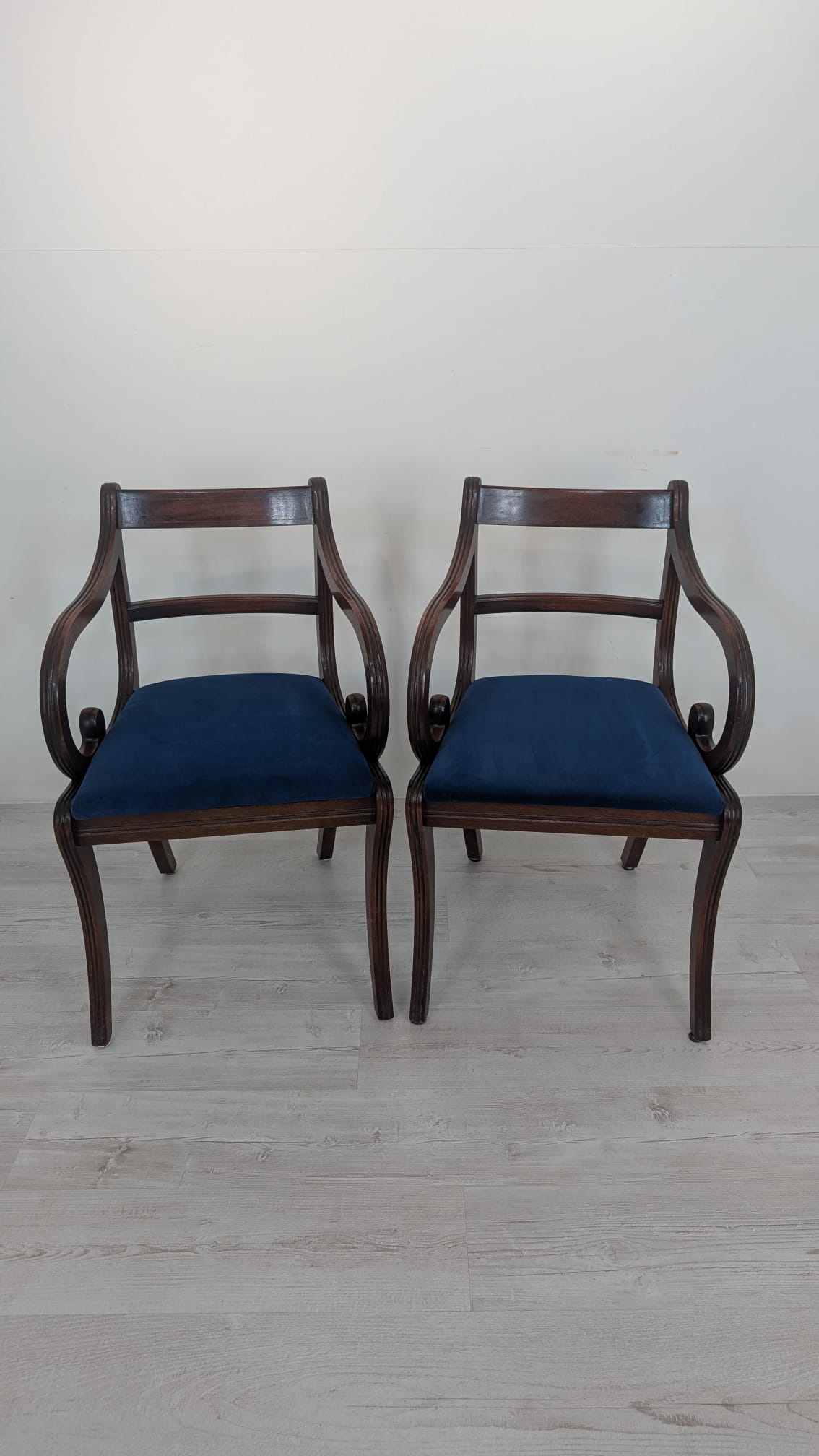 Krzesło w mahoniu w stylu Biedermajer - obrazek 11