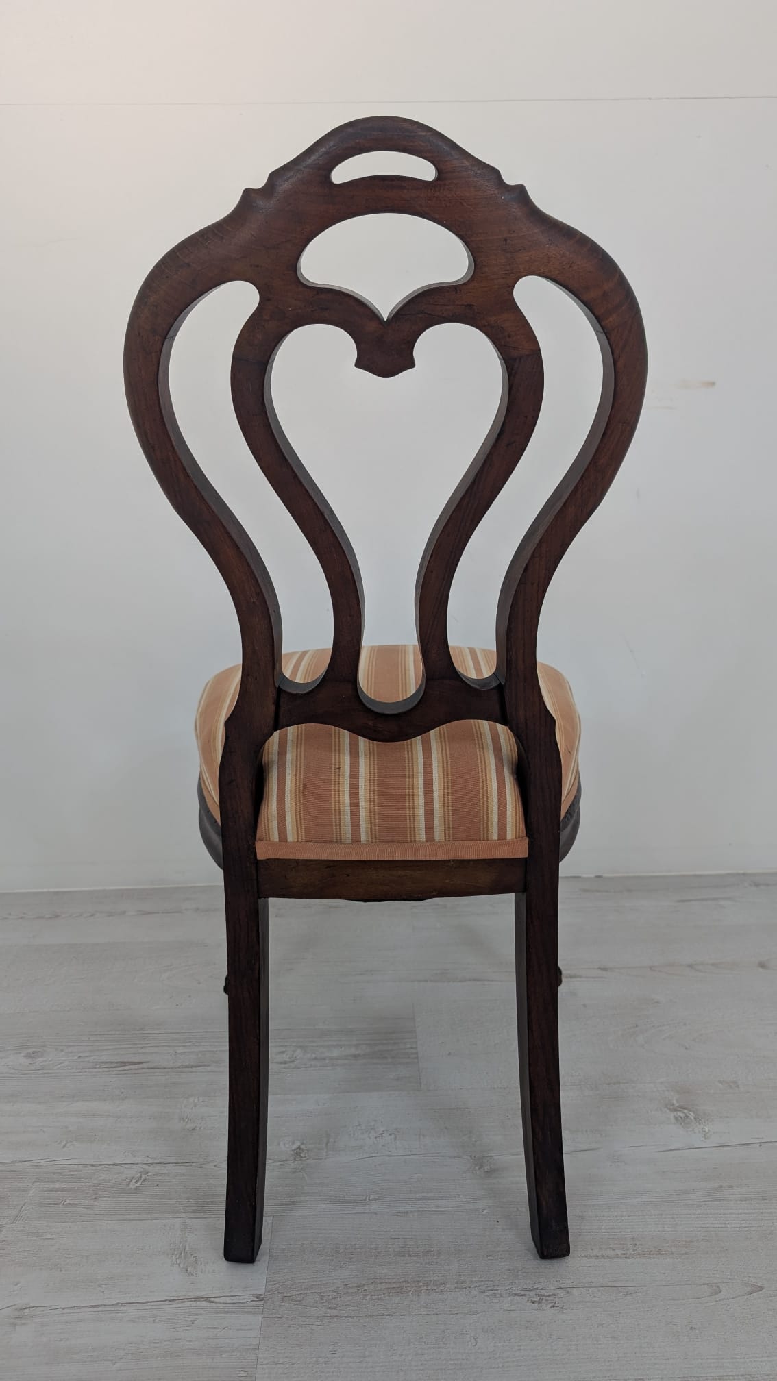 Krzesło w mahoniu Ludwik Philip z przełomu XIX/XX wieku na sprężynach - Image 9