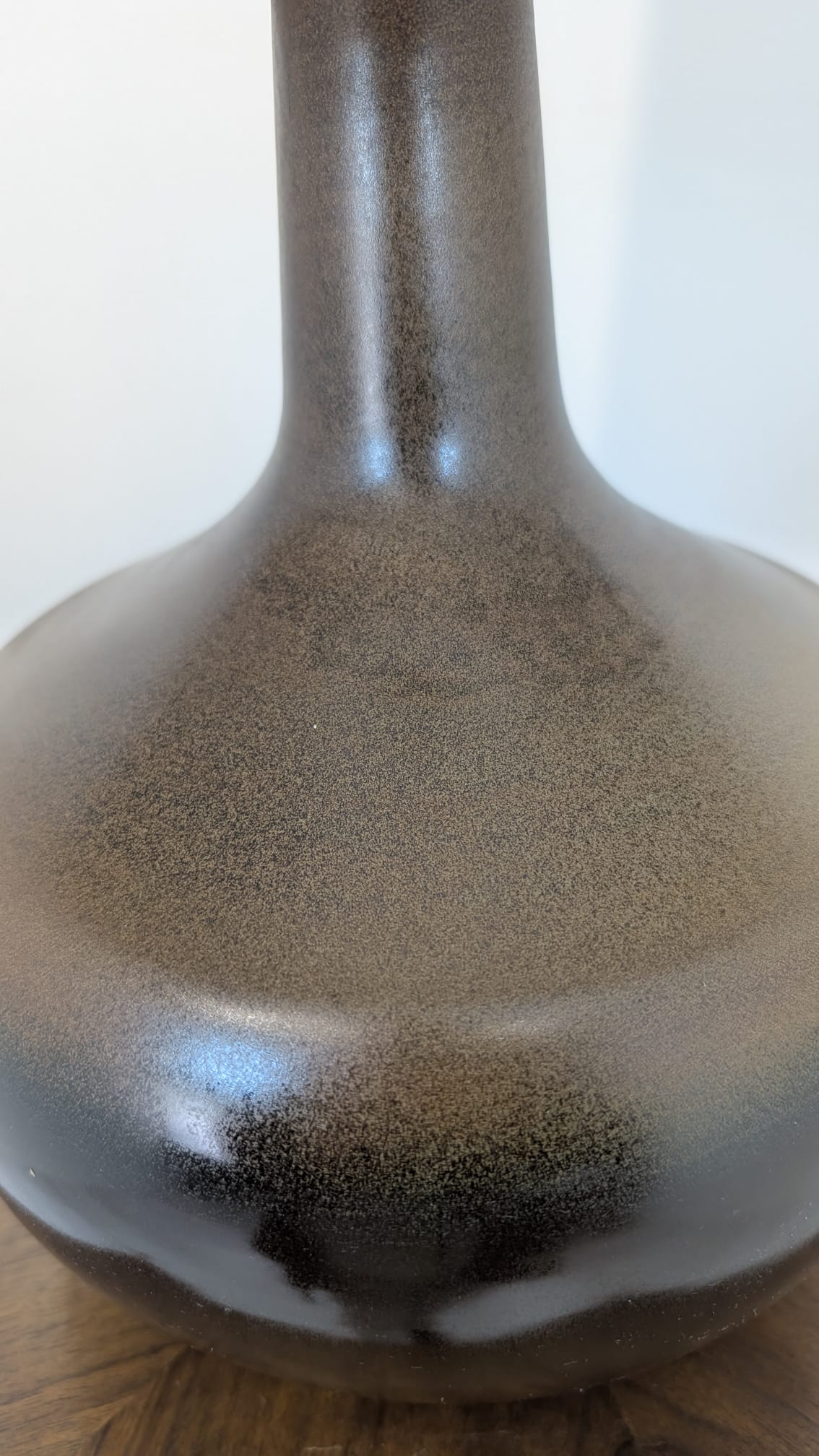 Lampa stołowa brązowa ROSENTHAL Niemcy lata 60/70-te - obrazek 7