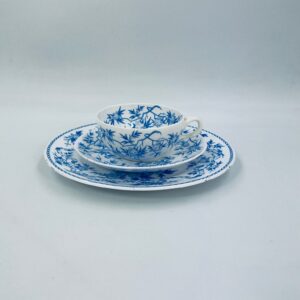 Zestaw śniadaniowy filiżanka kolekcjonerska Digoin Sarreguemines